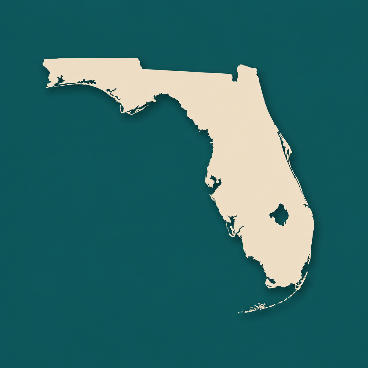 Map of our Southwest Florida service area